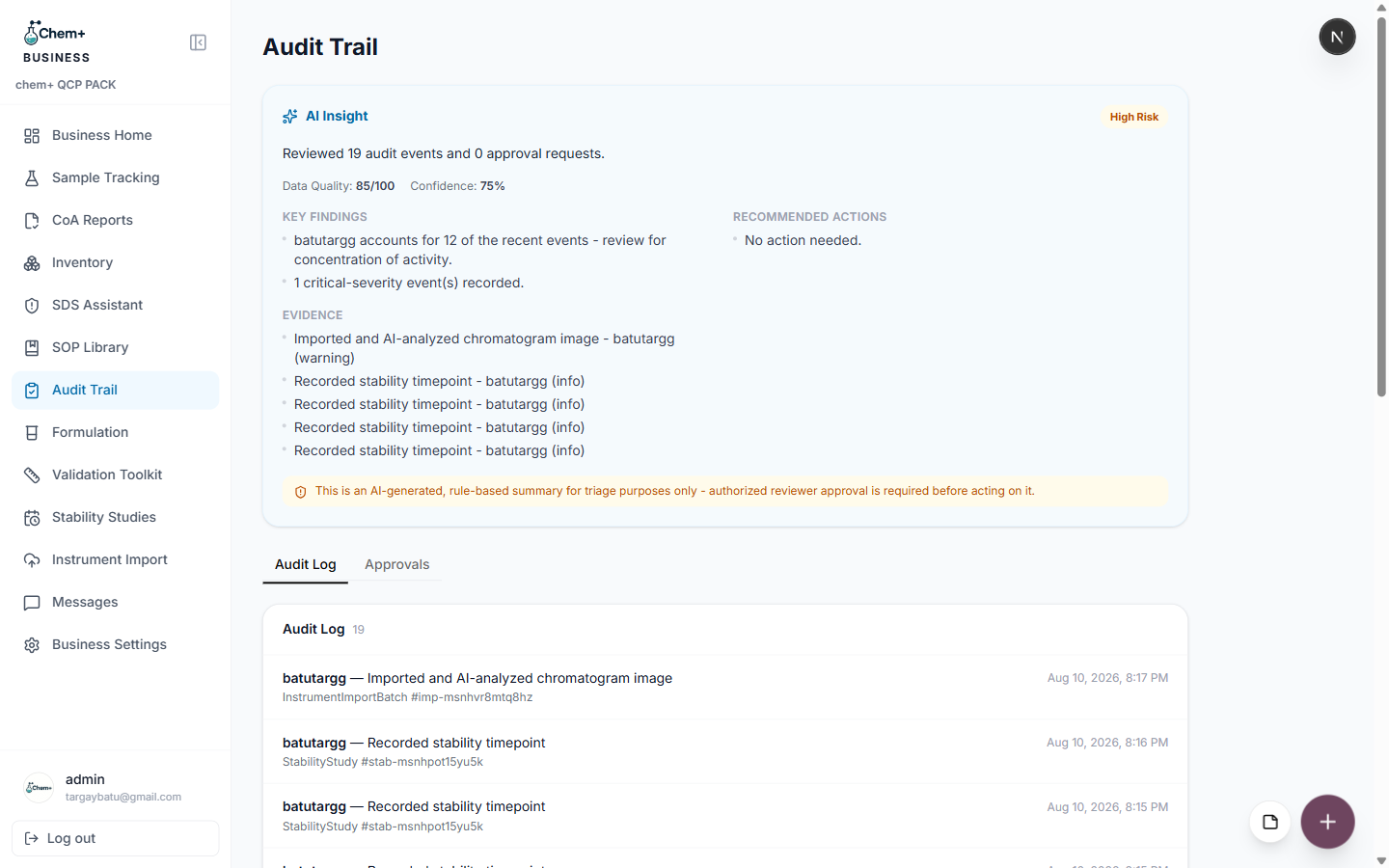 Audit-Ready by Default: The Business Audit Trail and E-Signatures