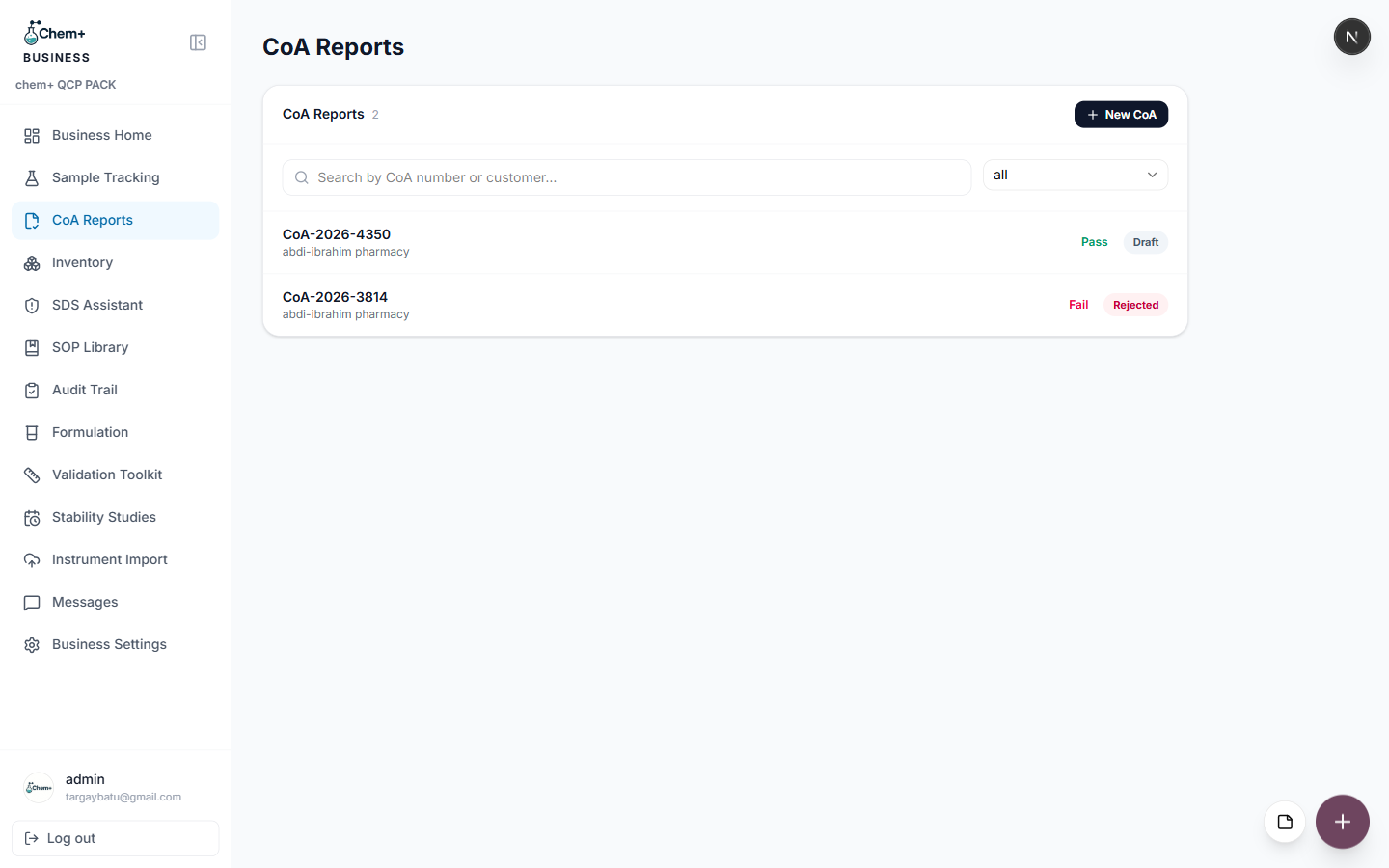 How to Generate a Certificate of Analysis in Minutes